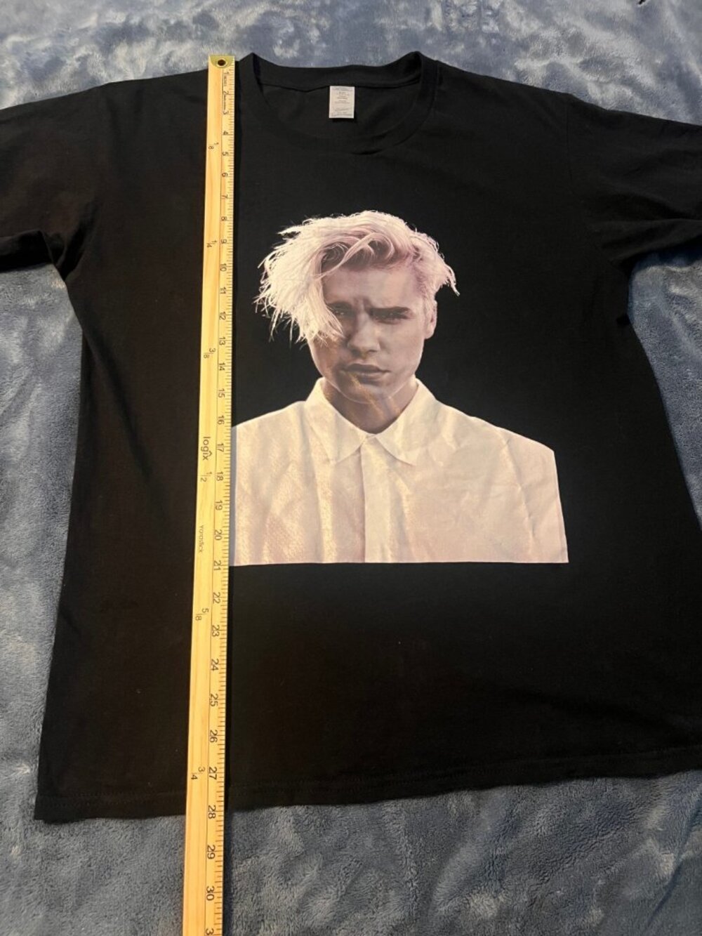 Official Justin Bieber Purpose World Tour 2016 Concert Graphic T-Shirt Large - Picture 5 of 6